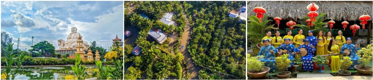 Tour Đồng Tháp - Kiên Giang - Cần Thơ - Ca Mau